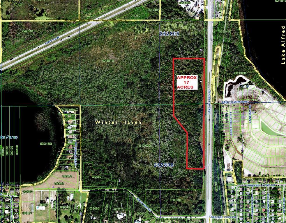 LAKE ALFRED, WINTER HAVEN, Land,  for sale, PROPERTY EXPERTS 