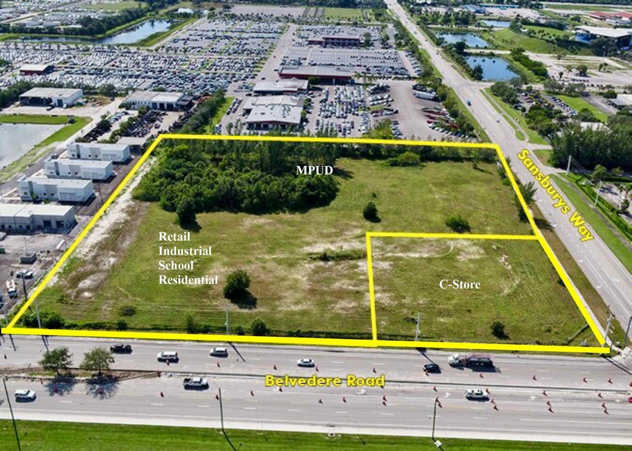 8530 Belvedere, West Palm Beach, Commercial Land,  for sale, PROPERTY EXPERTS 
